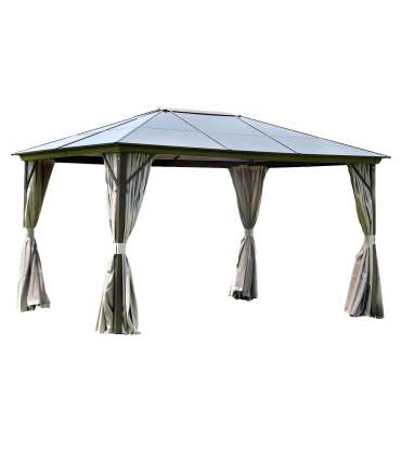 Varikatus SUNSET 3x4xH2/2,7m, taupe/pruun