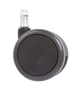 Toolirattad, 5tk komplektis, D65mm, piduriga, must, tihvt 11mm, universaalne, kumm