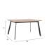 Söögilaud HELENA 160x90xH75cm, tamm