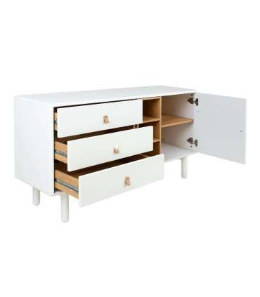 Kummut IRIS 140x40xH75cm, valge