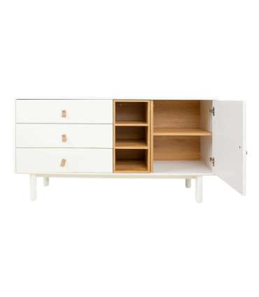 Kummut IRIS 140x40xH75cm, valge