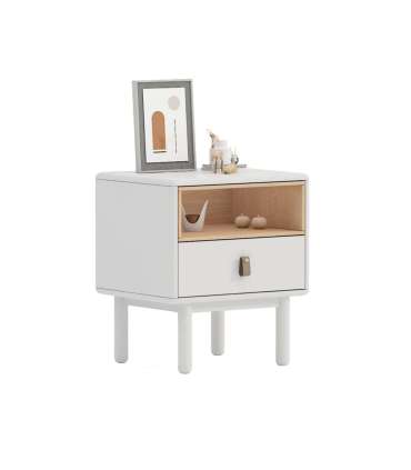 Öökapp IRIS 48x40xH55cm, valge