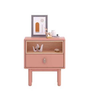 Öökapp IRIS 48x40xH55cm, roosa