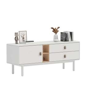 Kummut IRIS 140x40xH55cm, valge