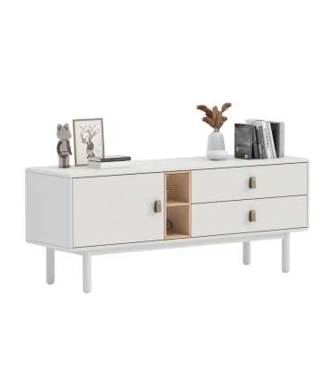 Kummut IRIS 140x40xH55cm, valge