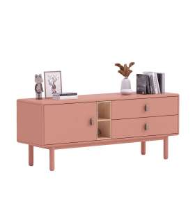 Kummut IRIS 140x40xH55cm, roosa