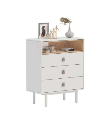 Kummut IRIS 80x40xH100cm, valge