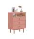 Kummut IRIS 80x40xH100cm, roosa