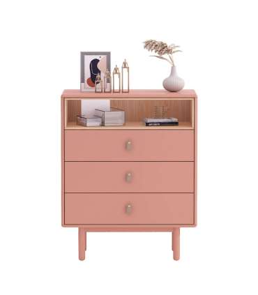 Kummut IRIS 80x40xH100cm, roosa