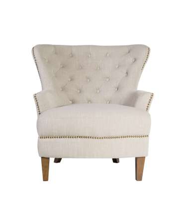 Tugitool HOLMES 79x85xH98cm, beež