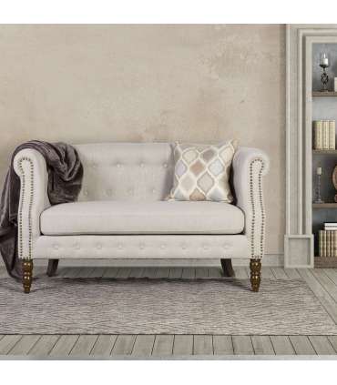 Diivan HOLMES 2-kohaline 140x75xH78cm, bee˛