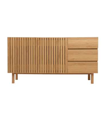 Kummut SUNNY 150x40xH80cm, melamiin tamm