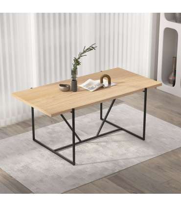 Söögilaud CINDY 160x90xH75cm, melamiin t