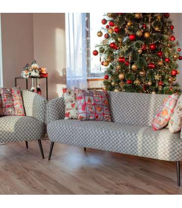 Diivan ACCENT 2-kohaline 129x80xH74cm, hall