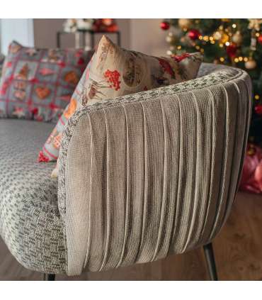 Кресло ACCENT 77x80xH74см, серое