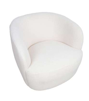 Tugitool MANUELA 84x82xH75cm, valge