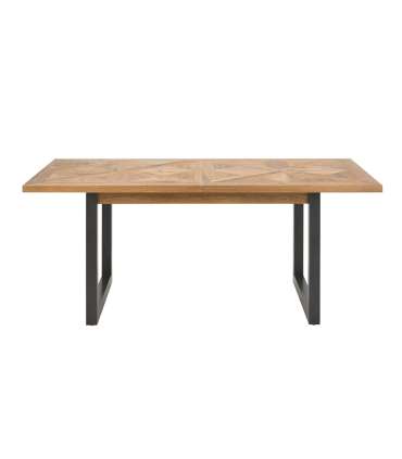 Söögilaud INDUS 190/240x100xH76,5cm, tamm