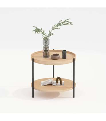 Diivanilaud CINDY D50xH45cm, melamiin tamm