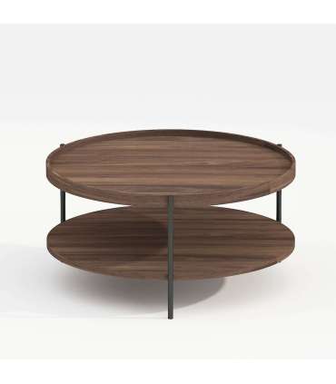 Diivanilaud CINDY D80xH40cm, melamiin pähkel