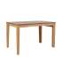 Söögilaud COOPER 120+75x75xH75cm, tamm