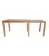 Söögilaud COOPER 120+75x75xH75cm, tamm