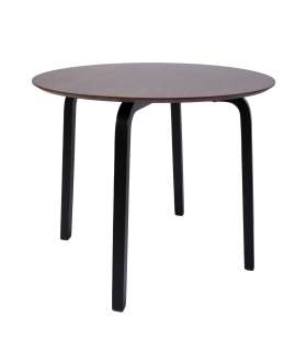 Söögilaud MIA D90xH75cm, pähkel