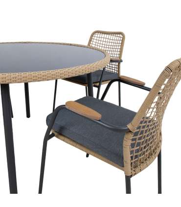 Комплект садовой мебели PRUSSIA стол и 4 стула