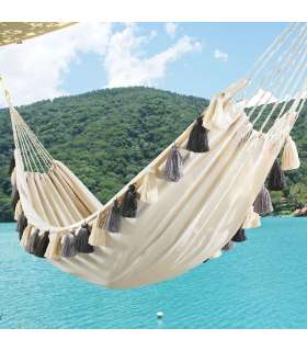 Гамак TASSELS белый