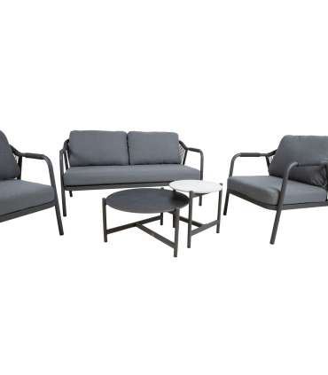 Aiamööblikomplekt KASSEL 2 lauda, diivan ja 2 tooli