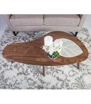 Придиванный столик SCARLETTE 120x60xH38cм, орех