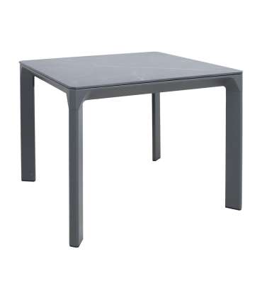 Laud CARVES 90x90xH75cm, antratsiit