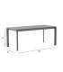 Стол CARVES с каменной столешницей 180x90xH75см, антрацит