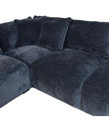 Nurgadiivan ja tumba DIVI 276x276x102xH84cm, tumesinine