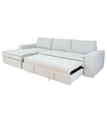 Nurgadiivanvoodi KAJA VN 278x170/106xH855cm, beež