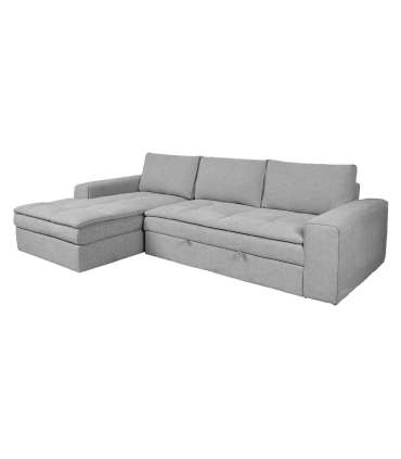 Nurgadiivanvoodi KAJA VN 278x170/106xH855cm, helehall