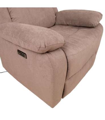 Tugitool LOWRI elektriline recliner 99x95xH102cm, taupe