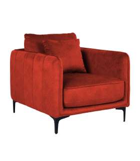 Tugitool BIANKA 84x98H85cm, oranž