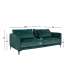 Diivan BIANKA 3-kohaline 208x98xH85cm, roheline