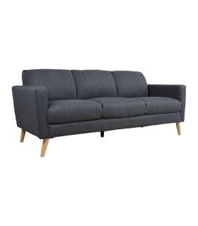 Diivan KAILI 3-kohaline 200x83xH84cm, tumehall