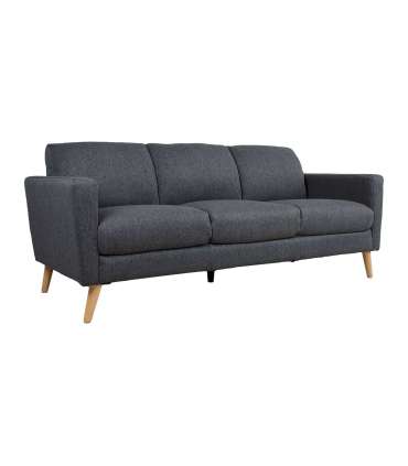 Diivan KAILI 3-kohaline 200x83xH84cm, tumehall