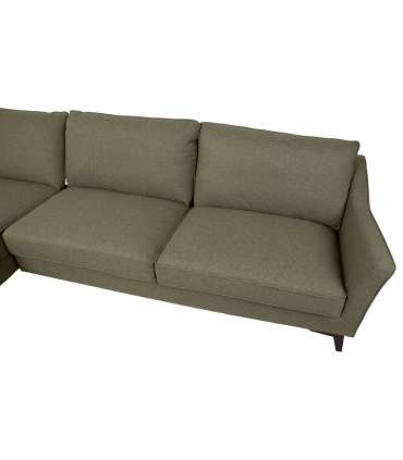 Nurgadiivan BIRGIT VN 286x160/90xH86cm, oliiviroheline