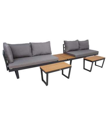 Комплект садовой мебели MALTA модуль диван и 2 стола