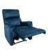 Tugitool GUSTAV manuaalne recliner, tumesinine samet