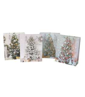 Kinkekott XMAS TREE, 26x32x12cm, mix