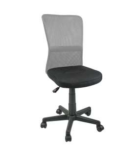 Töötool BELICE 41x42xH83-93cm, must/hall