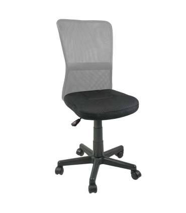 Töötool BELICE 41x42xH83-93cm, must/hall