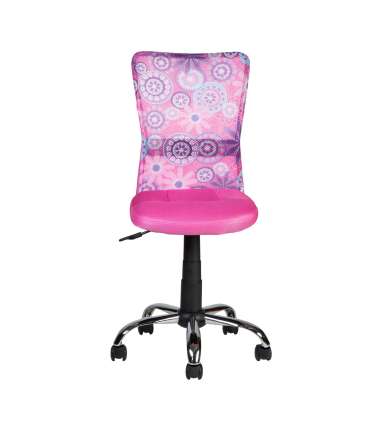 Lastetool BLOSSOM 40x53xH90-102cm, roosa