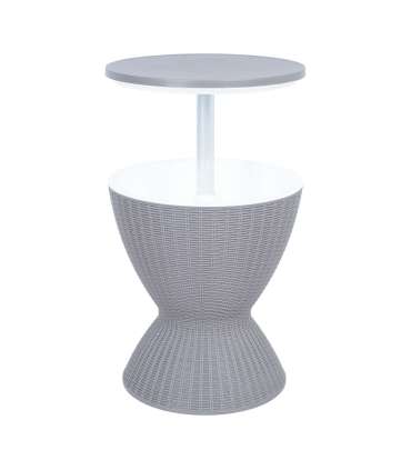 Барный стол BELLE серый