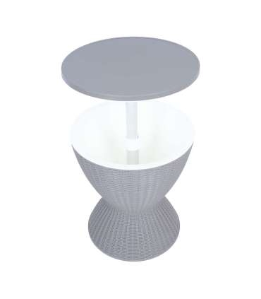 Барный стол BELLE серый