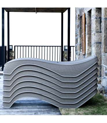 Lamamistool NEWPORT hallikasbeež plastik